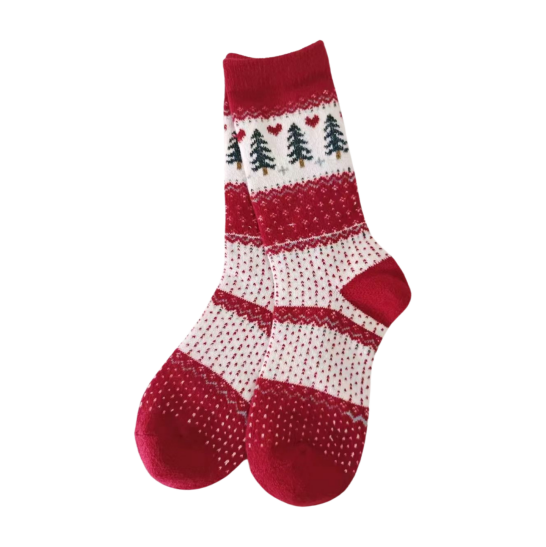 Christmas floor socks