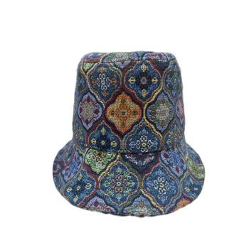 Palace flower fabric hat